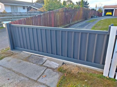 sheet metal sliding gate|ready made sliding gates.